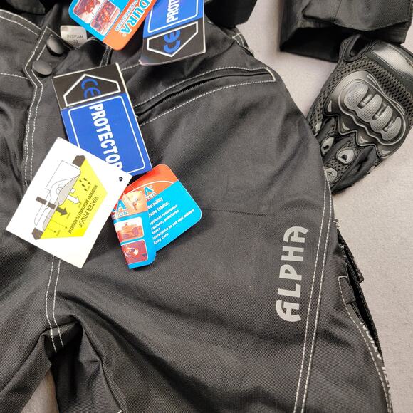 Alpha Cycle Gear Waterproof Protective Riding Outfit Sz 2XL - Picture 4 of 16